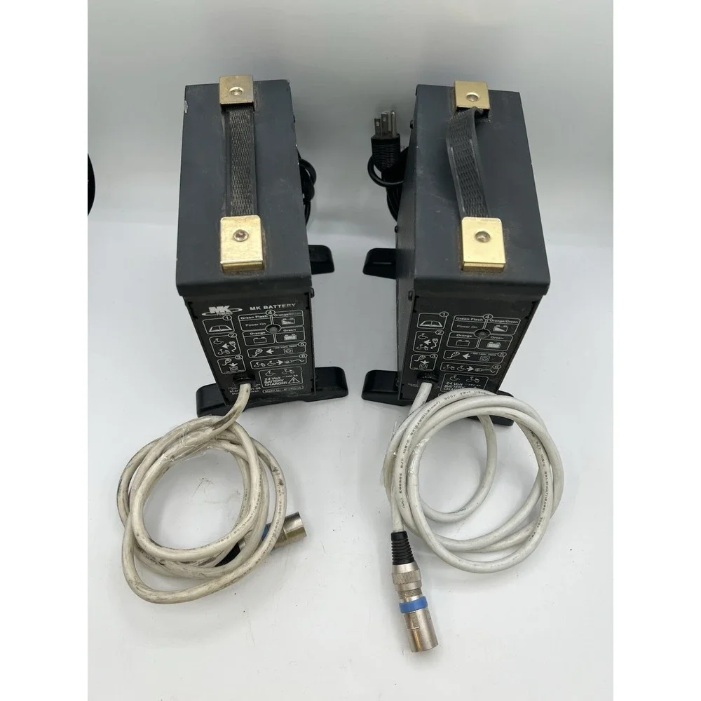 Two 24V battery Chargers With Cords MK 24v